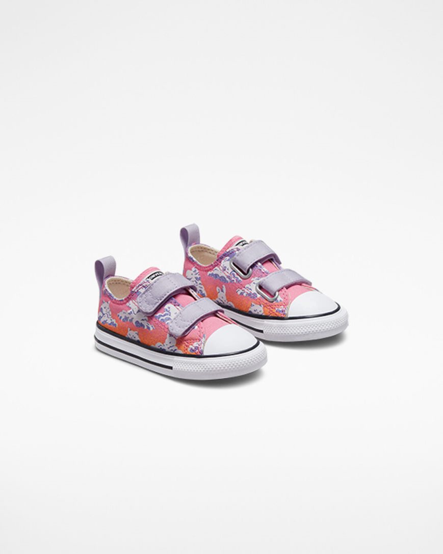 Tenisi Fete Converse Chuck Taylor All Star Easy-On Cloud Gazer Violet Roz | RO RQJ13A917